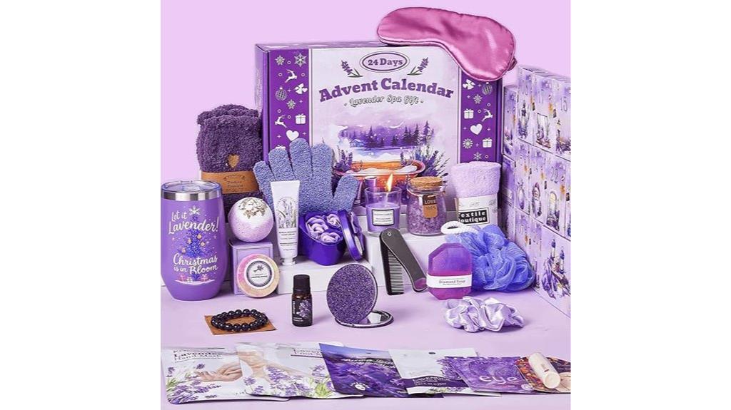 lavender spa women s calendar