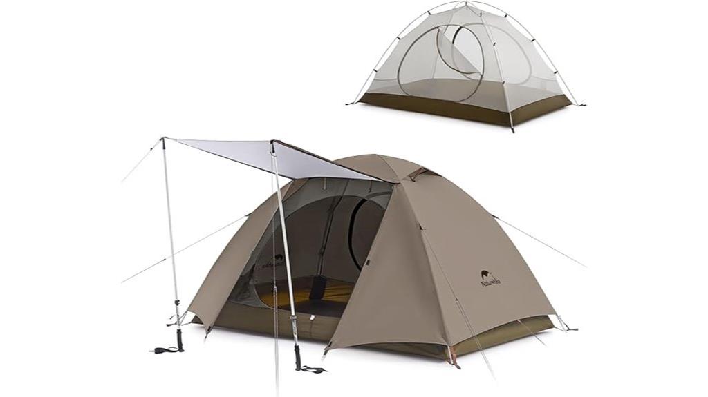 lightweight two person tent