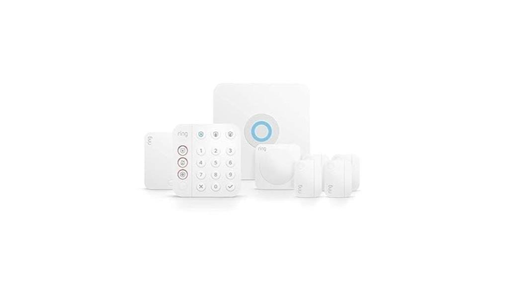 like new 8 piece ring alarm