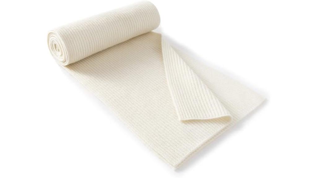 luxurious cashmere wool scarf