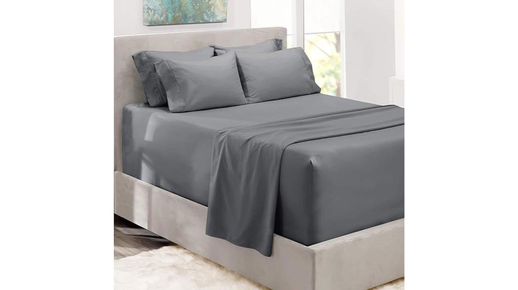 luxury 6 piece sheet set