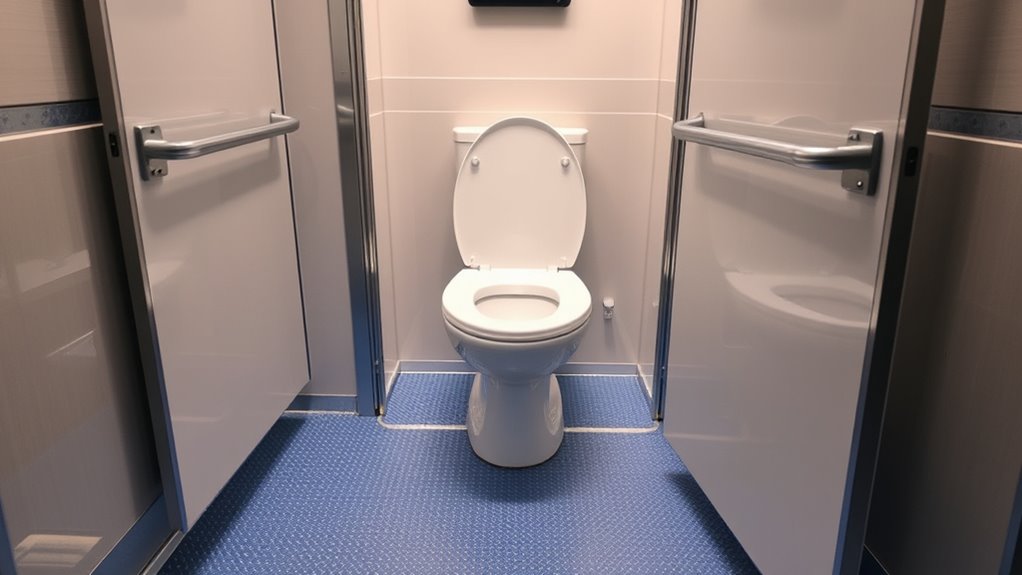 luxury ada restroom features