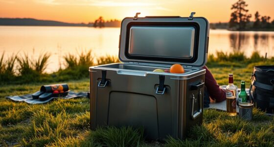 luxury camping cooler selections