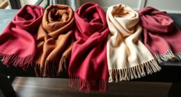 luxury cashmere winter scarves
