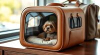 luxury dog travel carriers