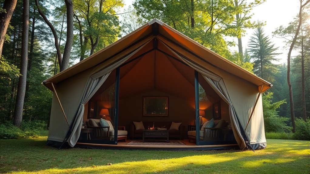 luxury durable camping tents