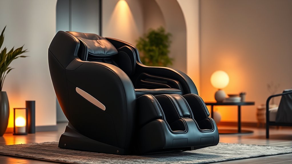 luxury massage chair features