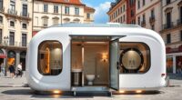 luxury mobile restrooms abroad