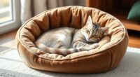 luxury orthopedic cat beds