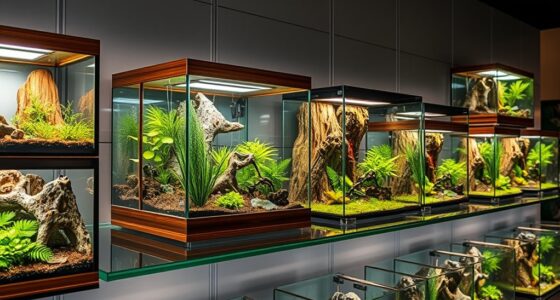 luxury reptile terrarium options
