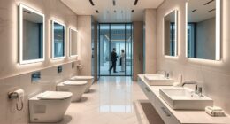 luxury restroom amenities