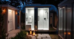 luxury shower trailer specification