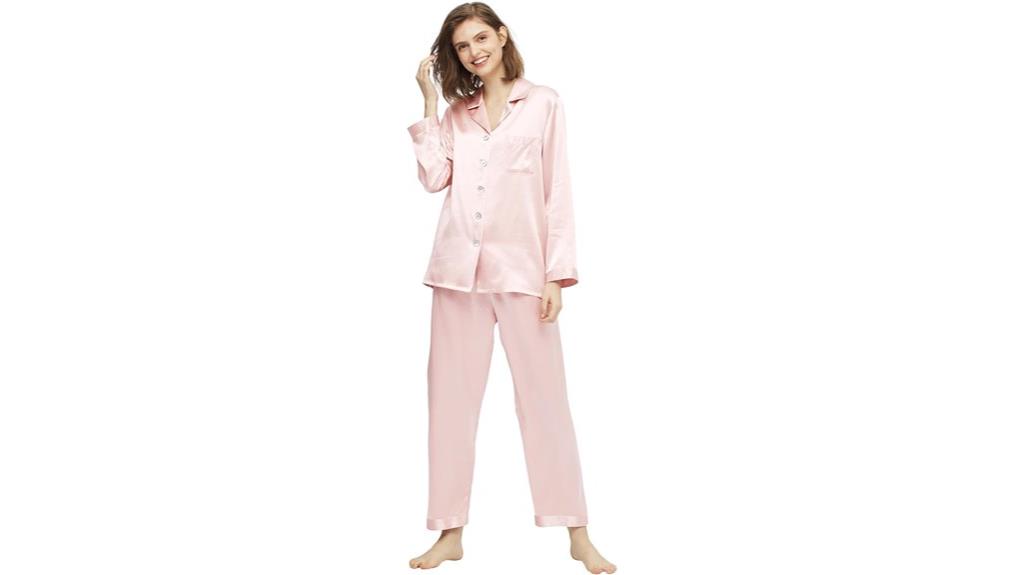 luxury silk pajamas