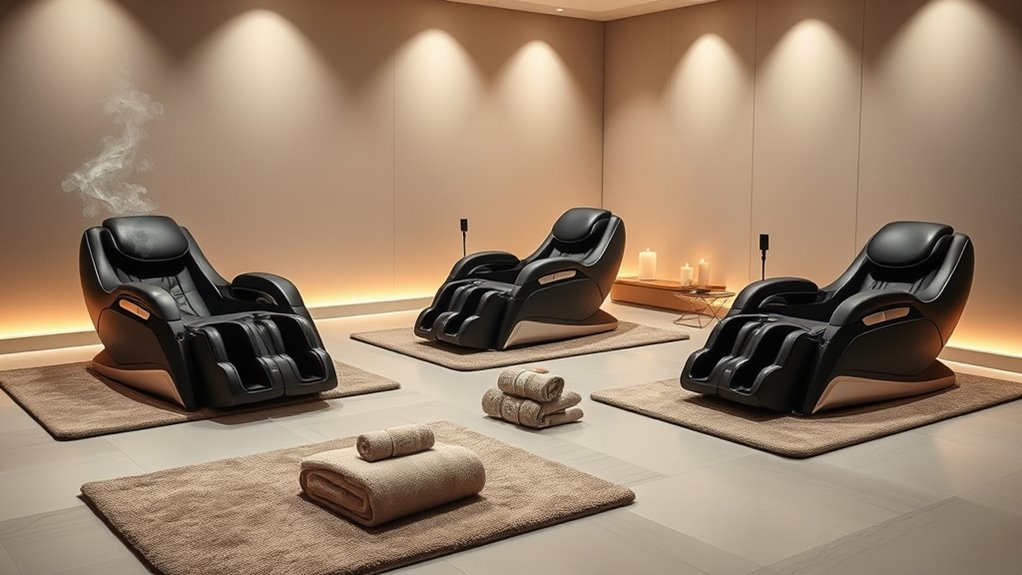 luxury spa massage devices