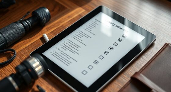 luxury trailer inspection checklist