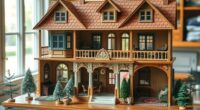 luxury wooden dollhouse collections