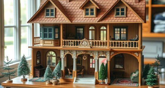 luxury wooden dollhouse collections
