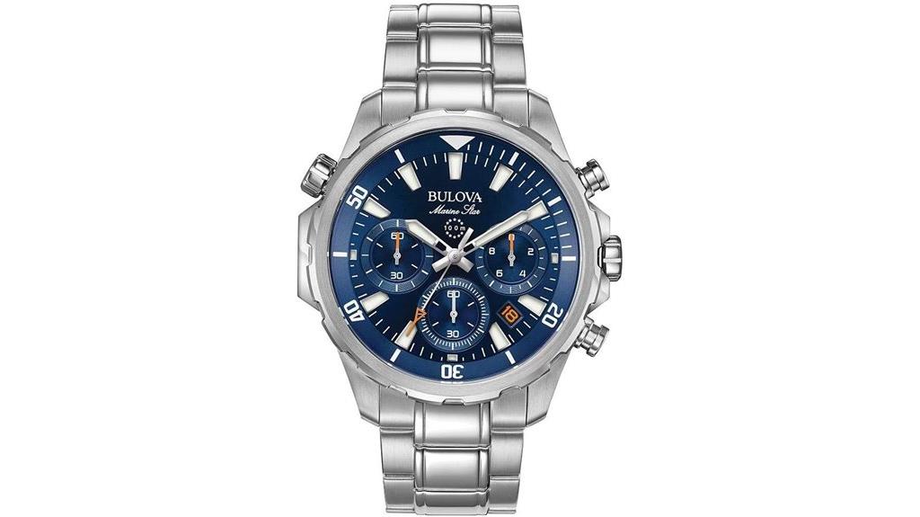 marine star chronograph watch