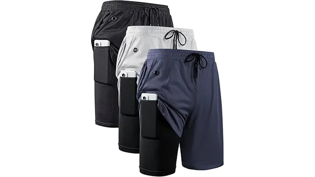 men s quick dry running shorts