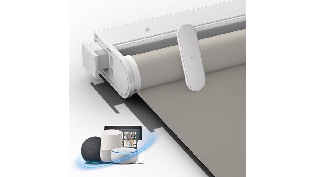 motorized blackout roller shade