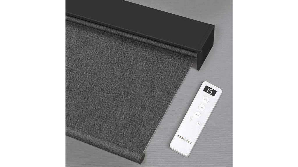 motorized window blinds remote