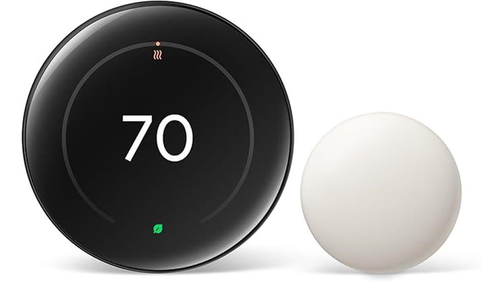 nest thermostat with sensor