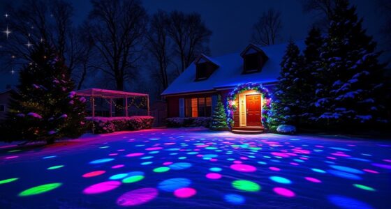 outdoor christmas light projectors