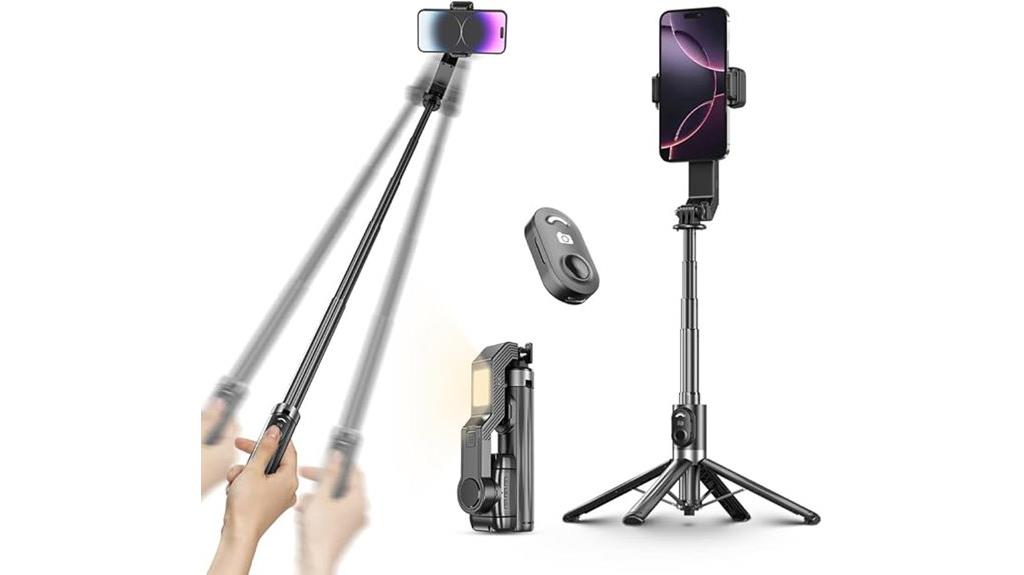 phone gimbal with remote