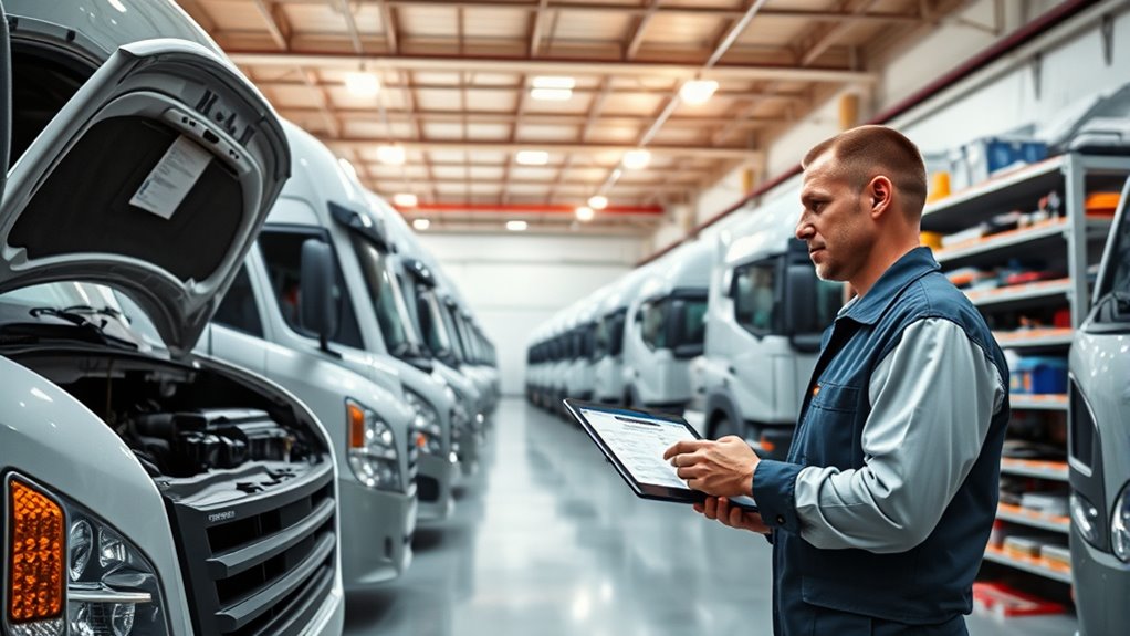 plan fleet maintenance schedule