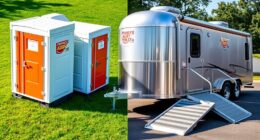portable vs trailer restrooms