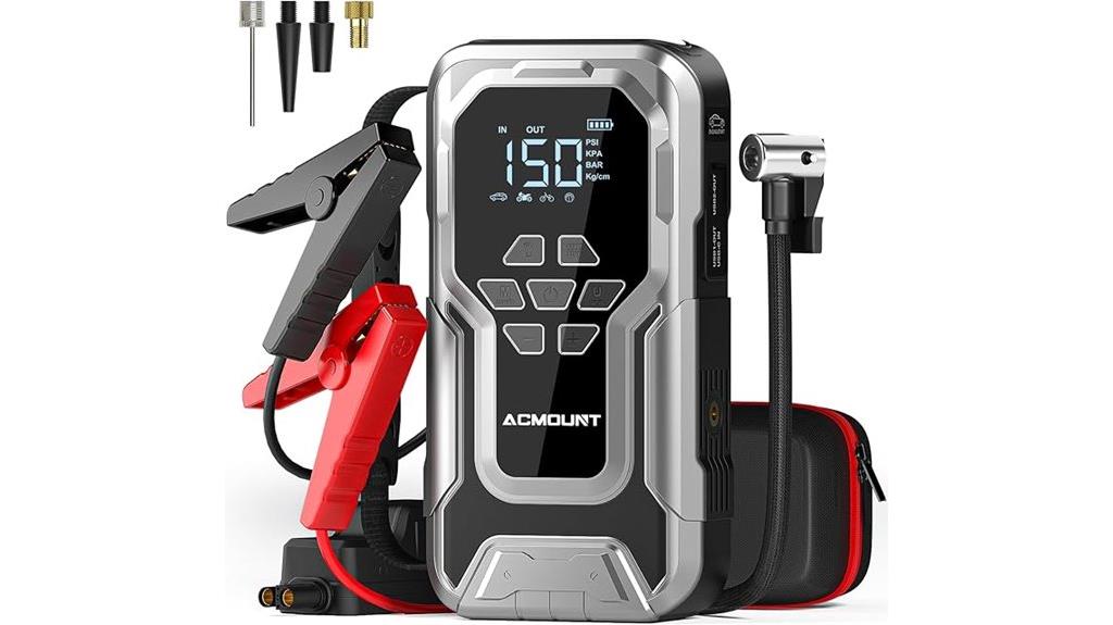 powerful car jump starter