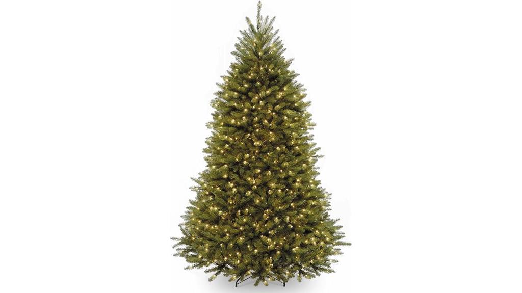 pre lit dunhill fir tree