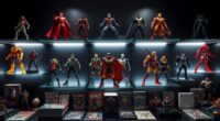 premium collectible figure showcase