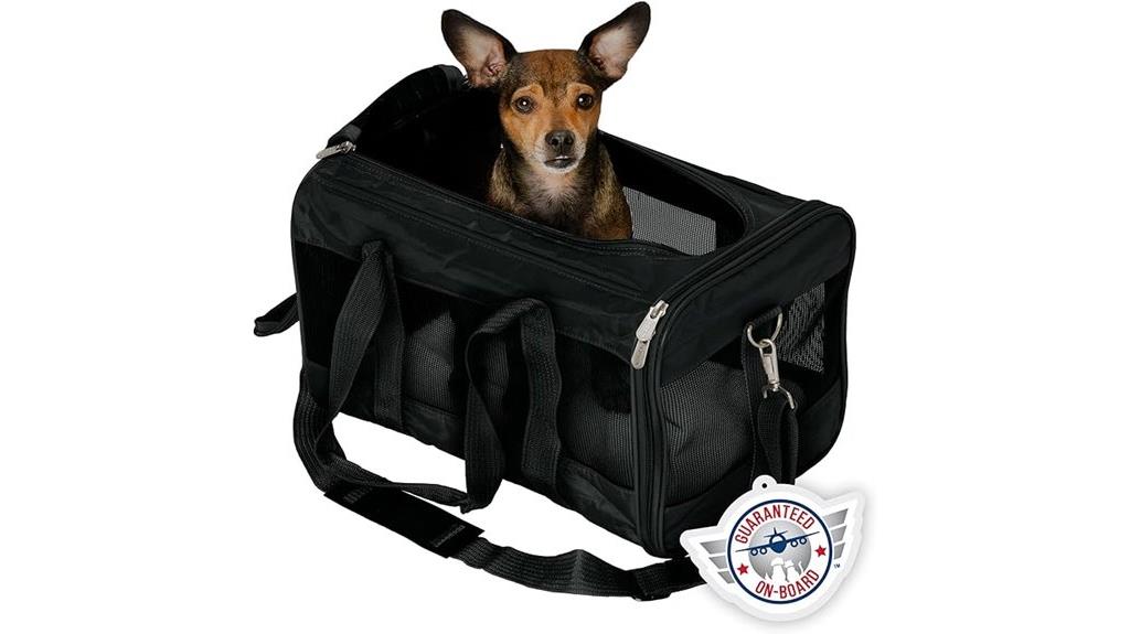 premium pet travel carrier