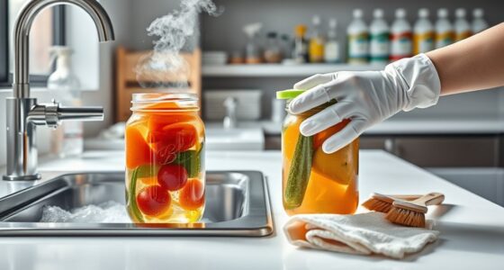 proper sanitation and cleaning