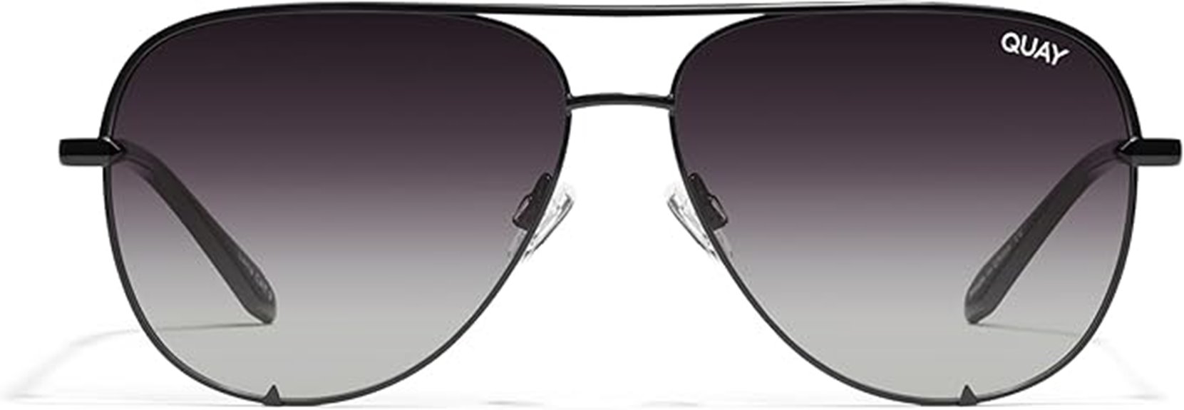 quay oversized polarized aviators
