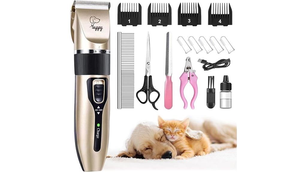quiet adjustable grooming clippers