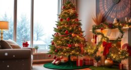realistic pe needle trees