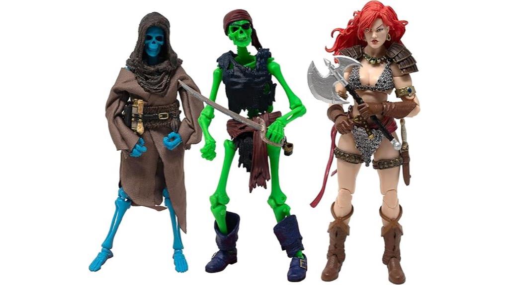 red sonja deluxe action figures