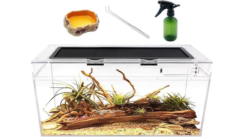 reptile terrarium enclosure dimensions