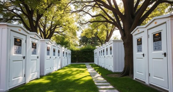 restroom planning for large event