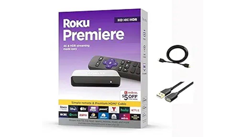 roku premiere 4k streaming