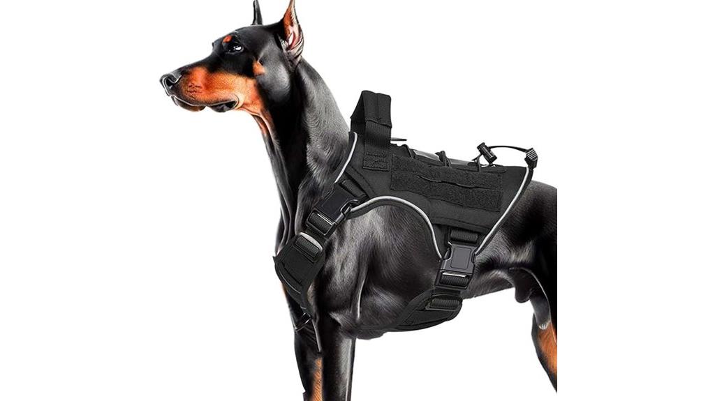 rugged large dog harness