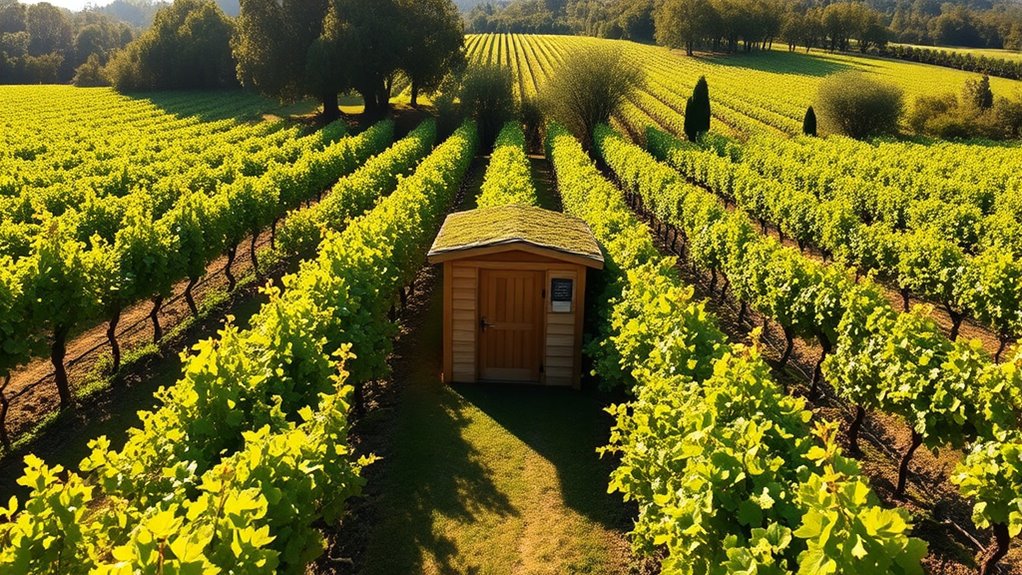 seamless rustic restroom integration