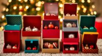 secure holiday ornament storage