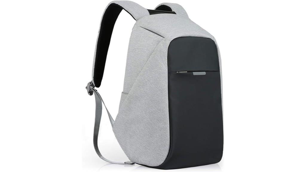 secure waterproof backpack with usb