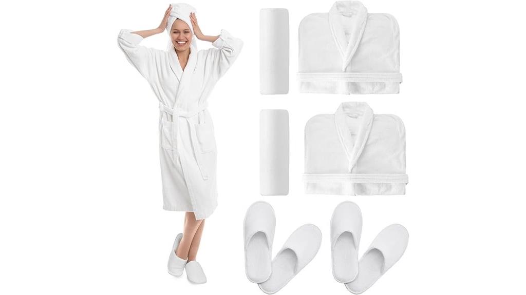 six piece towel set