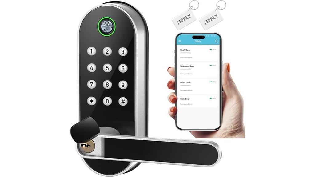smart lock with fingerprint