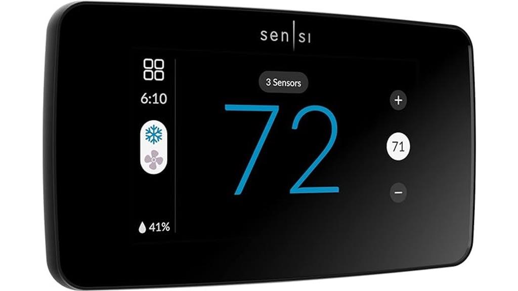 smart touchscreen thermostat