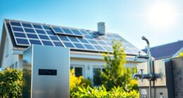 solar battery low flow